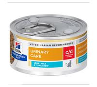 Hill's C/d Urinary Stress Estofado Con Atún Y Verduras Gato Latas 82 Gr