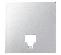 82 Tapa para mecanismo Teléfono (Gris, Plástico, Colocar)