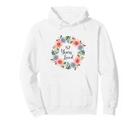 82 Years Loved 82th Birthday Floral 82 Years Loved for Women Sudadera con Capucha