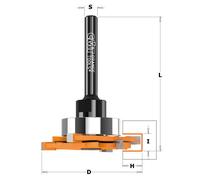 823.371 CMT FRESA PARA JUNTAS STRIPLOX MINI CON 3 FILOS DE CORTE