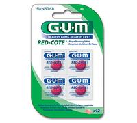 824 GUM RED-COTE, TABLETAS REVELADORAS DE PLACA, 12, 12 unidad, 1