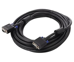 82560 Cable D-Sub 15pin Conector, ambos lados 10m negro 28AWG DELOCK