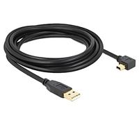 82683 Cable USB 2.0 chapado en oro 3 metros negro 24AWG,28AWG 480Mbps DELOCK
