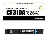 826A / CF310A CF311A CF312A CF313A Cartucho de Tóner de Reemplazo Compatible para HP - para M855xh M855dh M855x,BK