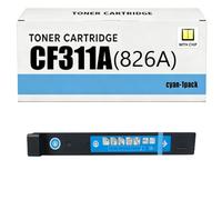 826A / CF310A CF311A CF312A CF313A Cartucho de Tóner de Reemplazo Compatible para HP - para M855xh M855dh M855x,cy