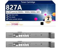 827A Cartucho de Tóner Compatible CF300A CF301A CF303A CF302A para HP LaserJetM880z /M880Z/M880Z NFC Impresoras, Alto Rendimiento 31500 Páginas, Impresión Nítida