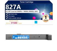 827A Cartucho de Tóner de Repuesto Compatible CF300A CF301A CF303A CF302A para HP LaserJetM880z /M880Z/M880Z NFC Impresoras, 31500 Páginas