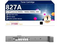 827A Cartucho de Tóner de Repuesto Compatible CF300A CF301A CF303A CF302A para HP LaserJetM880z /M880Z/M880Z NFC Impresoras, 31500 Páginas