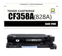 828A / CF358A CF359A CF364A CF365A Tambor de Imagen de Reemplazo Compatible para HP - ~30.000 Páginas Cada Uno - para M855xh M855dh M855x,BK