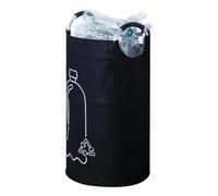 82L Foldable Recycling Bin - Storage Container, Bins 82Ls, Deposit Bottle Collection Sorter | Trash Can Aluminum Handle Organizer Suitable for Office Bedroom Laundry Cabinet Garage Bathroom Dorm Outdo