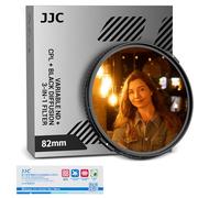 82mm Variable ND & CPL & Black-Mist 1/4 Filter 3 in 1 Function, Variable ND2-32(Stop 1-5), HD Optical Glass Multi-Coated with Lens Cap