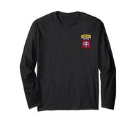 82nd Airborne Ranger Shirt Sky Soldier Military Día del Padre Manga Larga