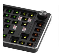 83 Keys Aluminum Mechanical Keyboard Kit Wired RGB Hot Swap Custom Metal Multifunction Gaming Keybo
