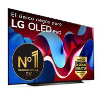 83 pulgadas Smart TV LG OLED evo AI C4 4K 2024 - OLED83C49LA.AEU