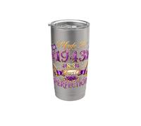 83 Year Old Made in 1943 Retro Floral 83rd Birthday Women Vaso térmico de acero inoxidable de doble pared