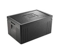 8300016708 EPP Termobox GN 1/1 Eco Line, Negro con tapa, 45 l