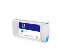 831 Cartucho con Chip Compatible con HP Latex | Tinta Latex, Capacidad 775ML, Suministro Estable, Gran Formato(C)