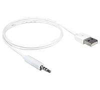 83182 Cable estéreo,USB 2.0 Jacka 3.5mm 4pin macho,USB A-Macho DELOCK