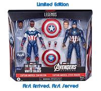83208 MARVEL LEGENDS CAPITÁN AMÉRICA 2 PACK AF