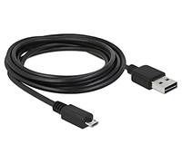 83368 Cable USB 2.0 chapado en oro 3 metros negro 24AWG,28AWG 480Mbps DELOCK