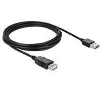83372 Cable USB 2.0 USB A Hembra,USB A Enchufe Doble Cara 3 metros DELOCK