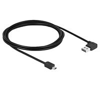 83379 Cable USB 2.0 chapado en oro 2m negro 24AWG,28AWG 480Mbps DELOCK