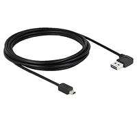 83380 Cable USB 2.0 chapado en oro 3 metros negro 24AWG,28AWG 480Mbps DELOCK
