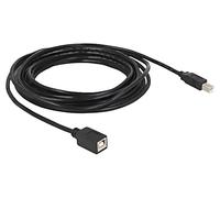 83429 Cable USB 2.0 USB B Hembra,USB B Macho 5m Negro DELOCK