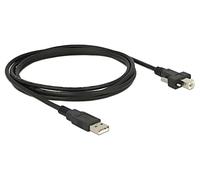83595 Cable USB 2.0 USB A Plug,USB B Plug chapado en oro 2m DELOCK