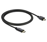 DeLOCK 83603 - Cable USB (1 m, USB C, Mini-USB B, 2.0, Male connector / Male con