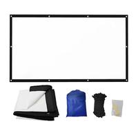 84-300 Pulgadas Pantalla de Proyector Portatil, Exterior 16:9 Tela Proyector Plegable para Cine en Casa Teatro Camping(300inch (16:9))