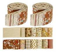 84/80 piezas de tela Jelly Roll para manualidades y costura, suave algodón, tela de colcha, transpirable, color brillante, rollo de gelatina para mantas, bolsa de tapicería, manualidades, patchwork