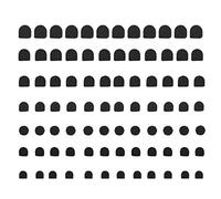 84 Pares Consejos de Reemplazo de Zapatos de Tacón Alto, Reparación de Zapatos con Tacón de Tacón de Tacón de Tacón de Tacón