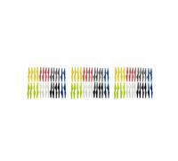 84 Piezas / 7 Colores Set CW CCW HéLices de Drones de LiberacióN RáPida para Tello Dron Accesorios de HéLice Repuestos