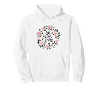 84 Years Loved Women Men 84 Years Old Cool 84t Birthday Sudadera con Capucha