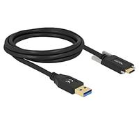 84019 Cable USB A Plug,USB C Plug 2m Negro 24AWG,30AWG DELOCK
