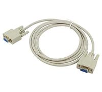 84077 Cable D-Sub 9pin Hembra, ambos lados L: 1,8m beige cero módem DELOCK