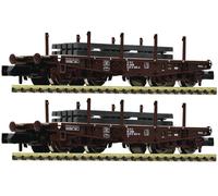 845609 Fleischmann Set De 2 Vagones Plaquitas para Pesado Obb Escala N 1:160