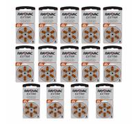 84x Rayovac 312 Pila para Audífono Paquete Familiar PR41