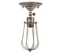 85-240V E26/E27 Lámpara de matrícula de pared de la luz RETRO Lámpara de pared para corredor de baño (Oro)