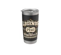 85 Cumpleaños Hombre regalo Vintage Año 1941 Vaso térmico de acero inoxidable de doble pared