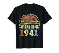 85 Edición Limitada 1941 Único 85 de Junio Cumpleaños Camiseta