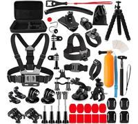 85-en-1 Kit de Accesorios para Cámara de Acción, Kit de Accesorios para Cámara Deportiva, Compatible con dji, Xiaoyi, SJCAM, GoPro, EZVIZ y Otras Action cams