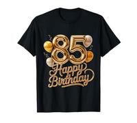 85 Feliz Cumpleaños 85 Aniversario Hombres Mujeres Camiseta