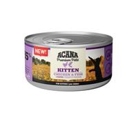 ACANA Premium Paté - Alimento húmedo para gatitos - Pollo y pescado - Cantidad: 85 g