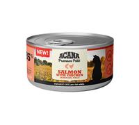 ACANA Premium Paté - Alimento húmedo para gato adulto - Salmón y pollo - Cantidad: 85 g