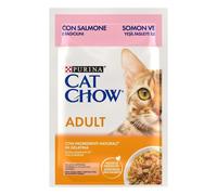 Cat Chow Adult Salmón en Gelatina Sobres para Gatos 85 gr