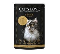 85 g Cat’s Love Senior Pato en Gelatina sobre para gatos