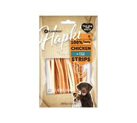 85 g Flamingo Tiras Hapki Pollo y Pez para perros