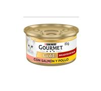 Gourmet Gold Bocaditos Multipack En Salsa De Salmón Y Pollo 85 Gr